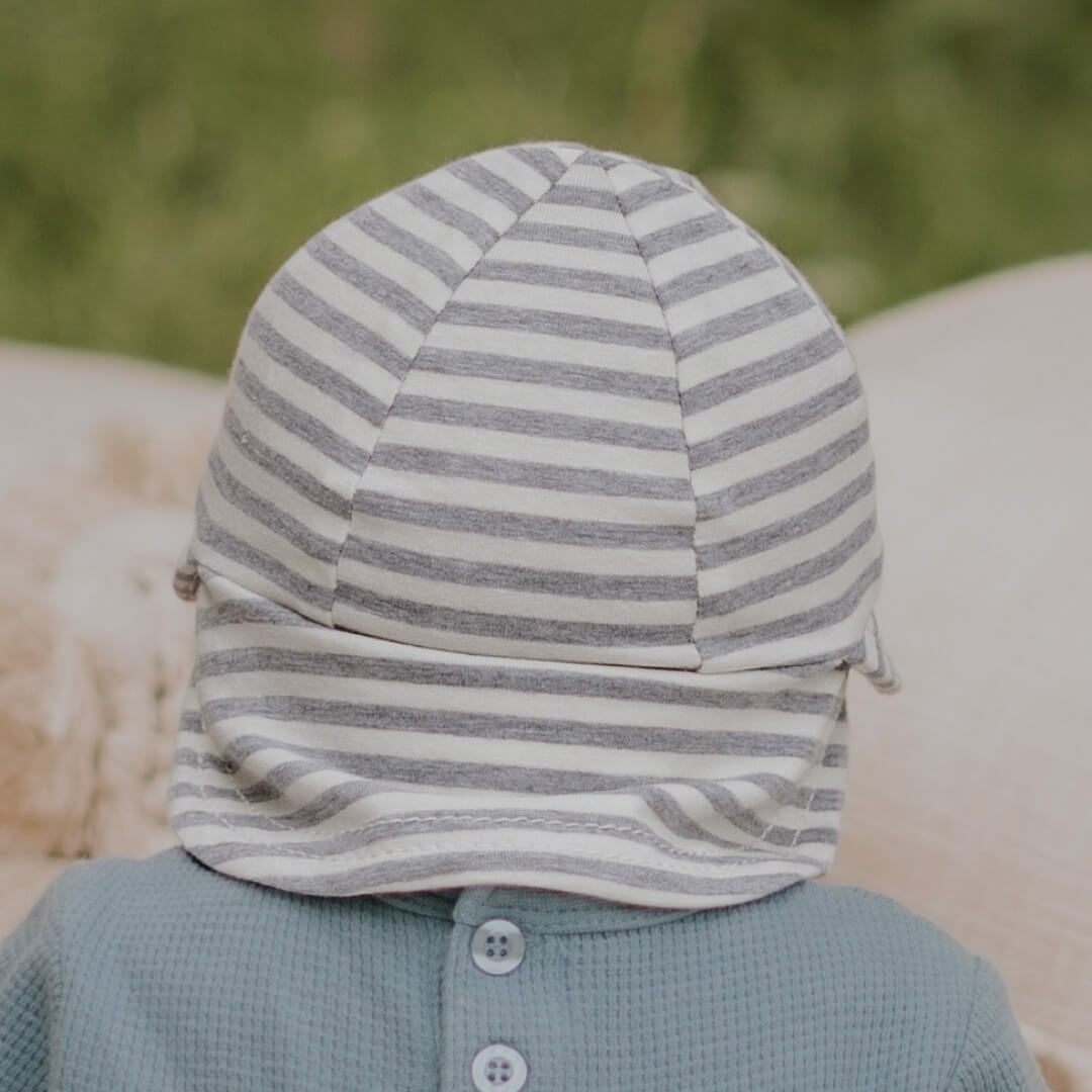 BEDHEAD BABY LEGIONNAIRE HAT - GREY STRIPE