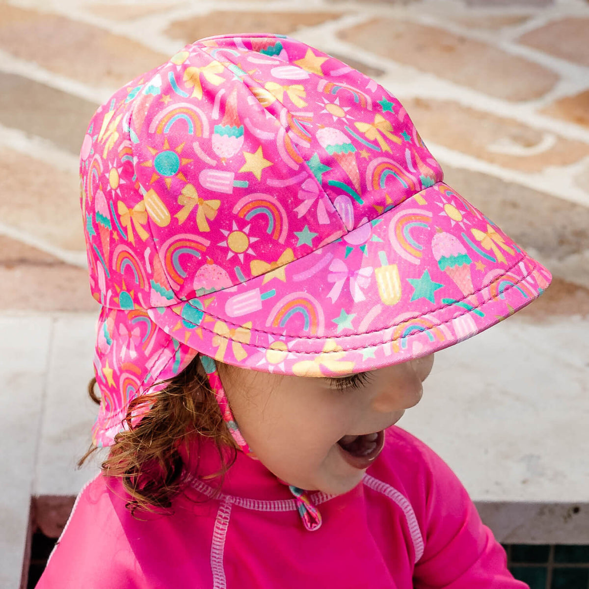 BEDHEAD BABY LEGIONNAIRE SWIM HAT - SUMMERTIME