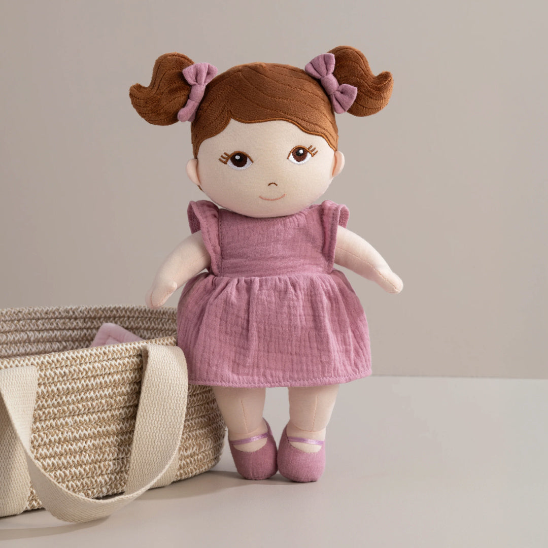 LIVING TEXTILES MY FIRST DOLL - VIOLET
