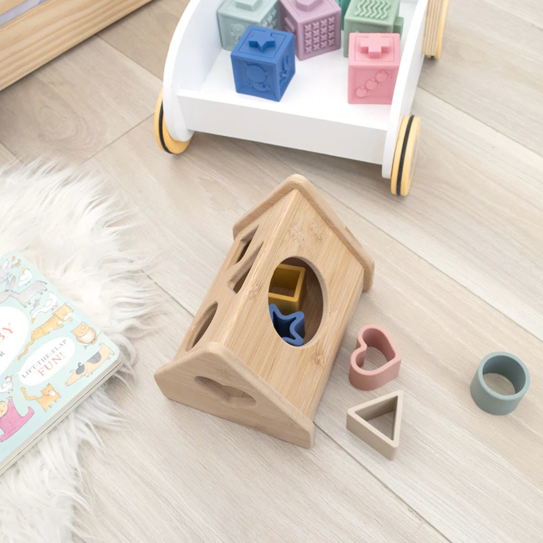 LIVING TEXTILES HOUSE SHAPE SORTER