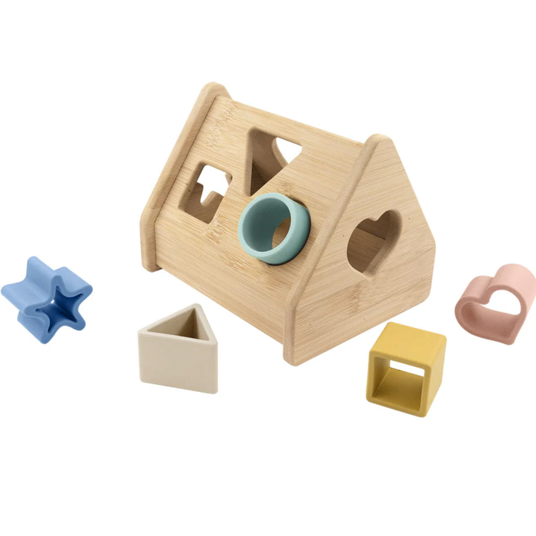 LIVING TEXTILES HOUSE SHAPE SORTER