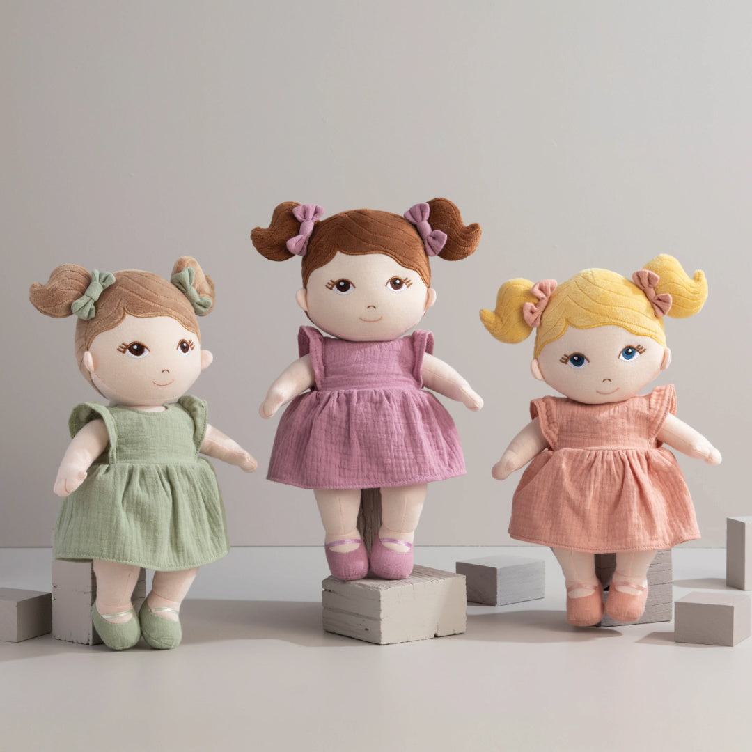 LIVING TEXTILES MY FIRST DOLL - VIOLET