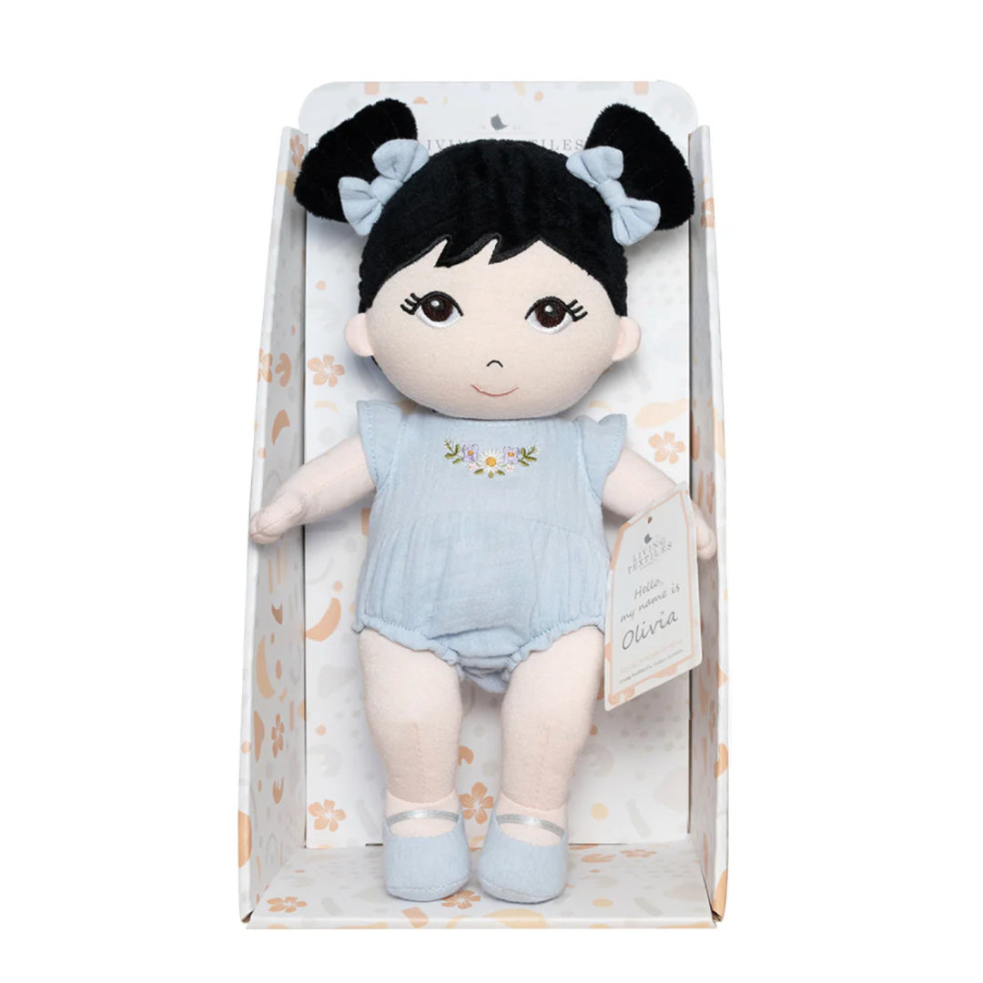LIVING TEXTILES MY FIRST DOLL - OLIVIA