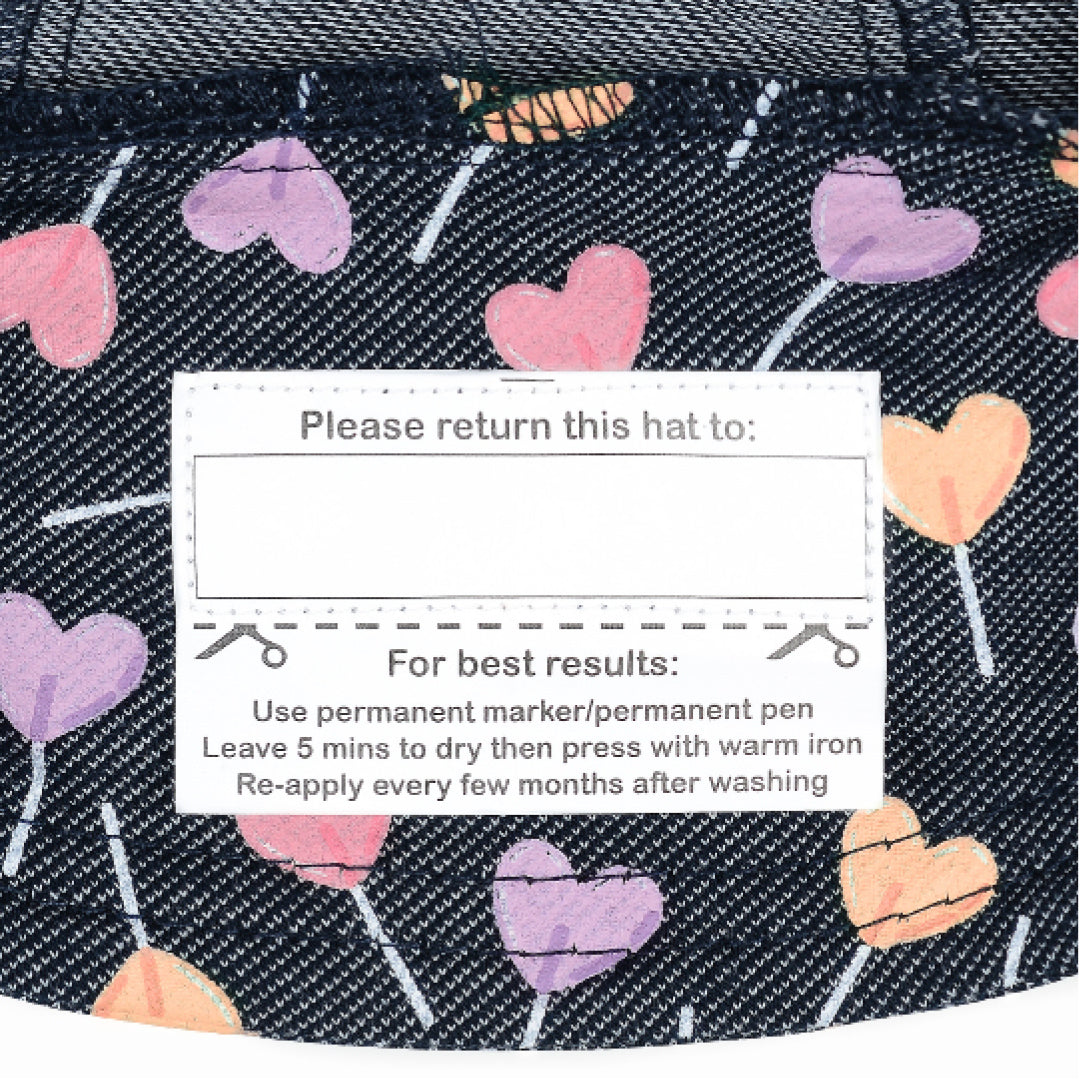 BEDHEAD TODDLER BUCKET HAT - LOLLIPOP