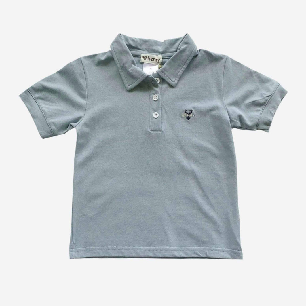 LOVE HENRY BOYS POLO SHIRT - BLUE