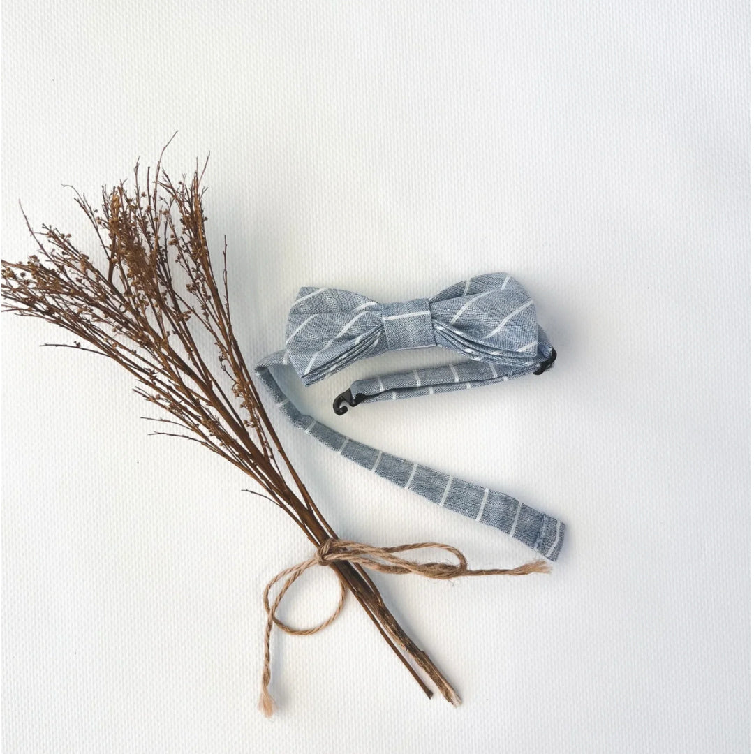 LOVE HENRY BOYS BOWTIE - BLUE STRIPE