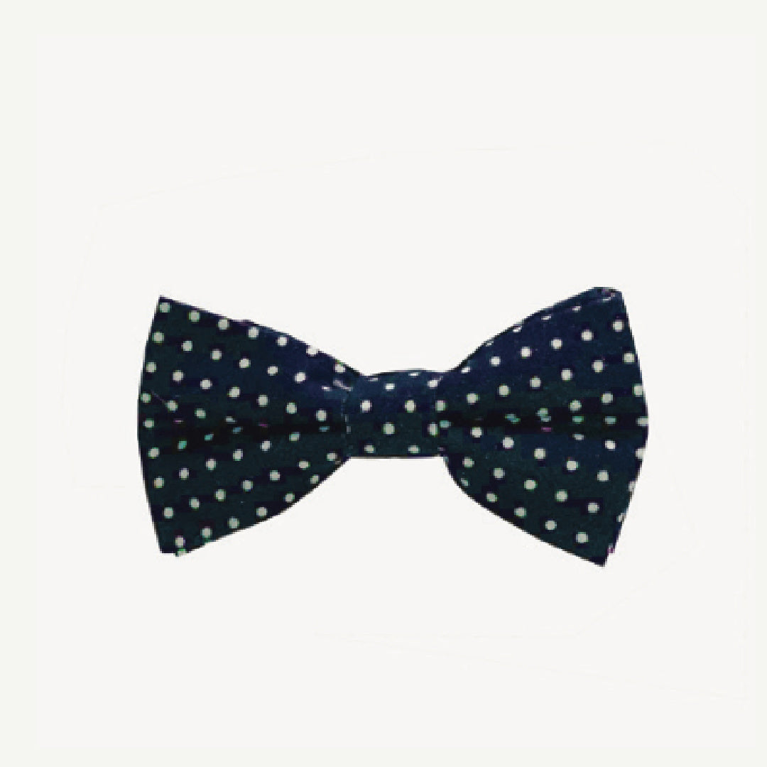 LOVE HENRY BOYS BOWTIE - NAVY SPOT