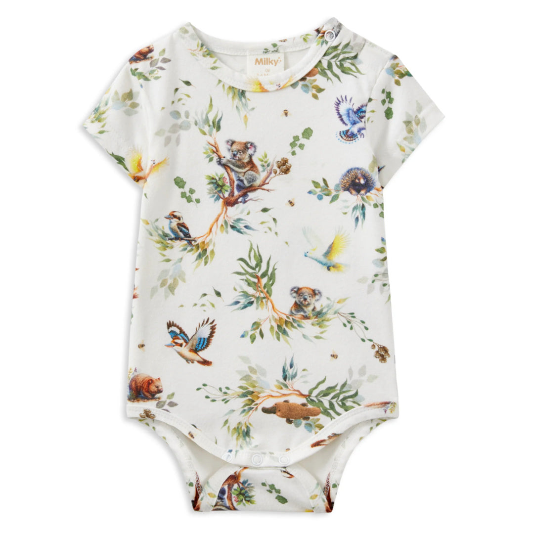 MILKY GUMNUT BUBBYSUIT