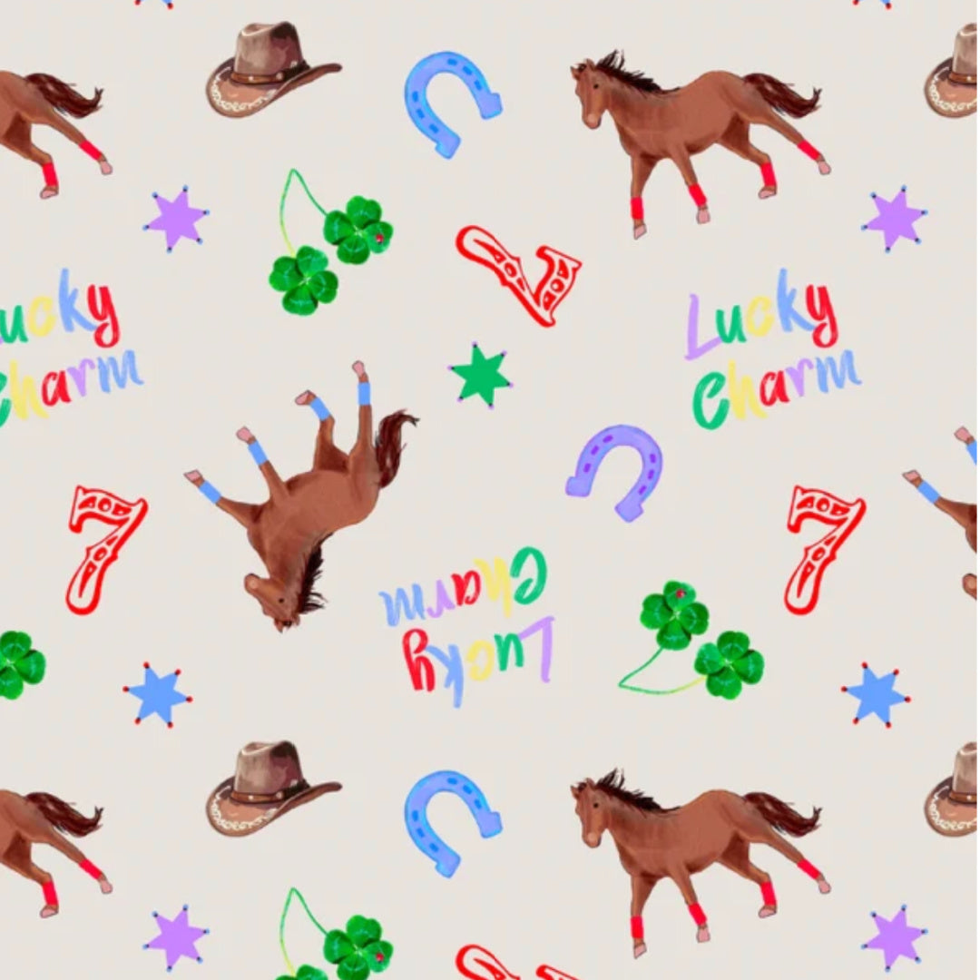 Lucky Charm Zip Romper