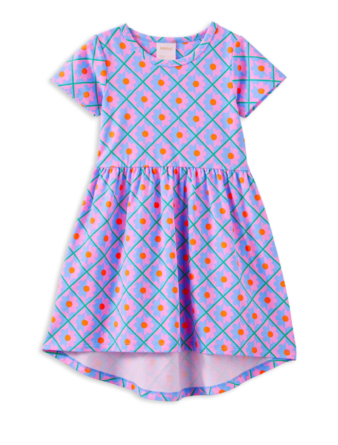 Milky Retro Pop Dress