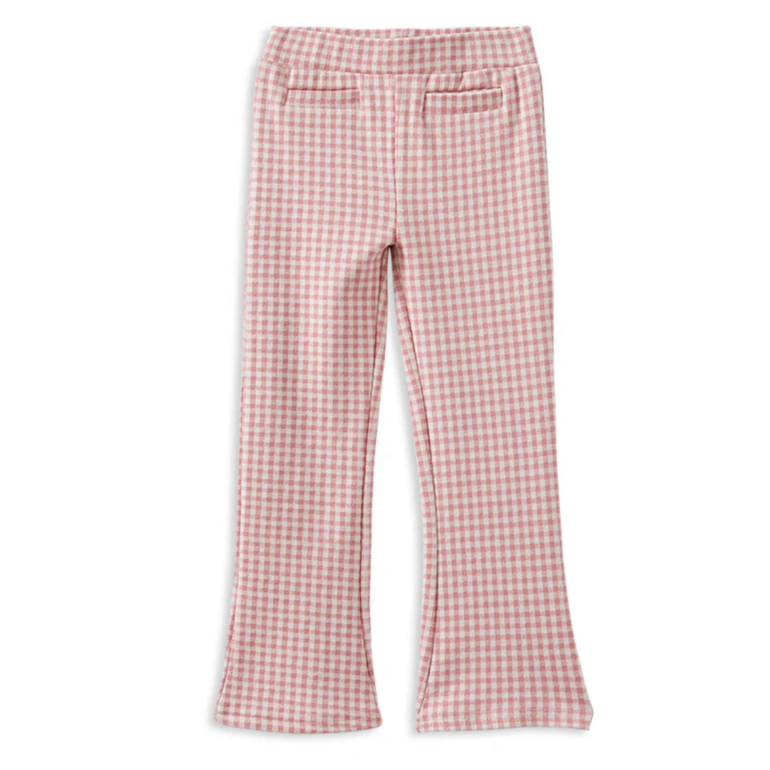 MILKY ROSE CHECK PANTS