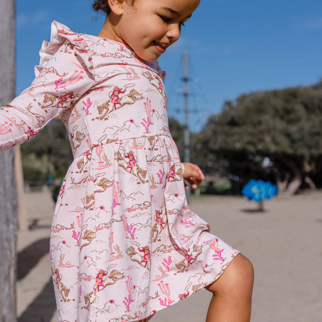 MILKY ROWDY RIDER DRESS