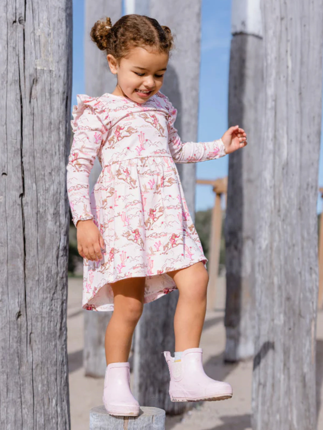 MILKY ROWDY RIDER DRESS