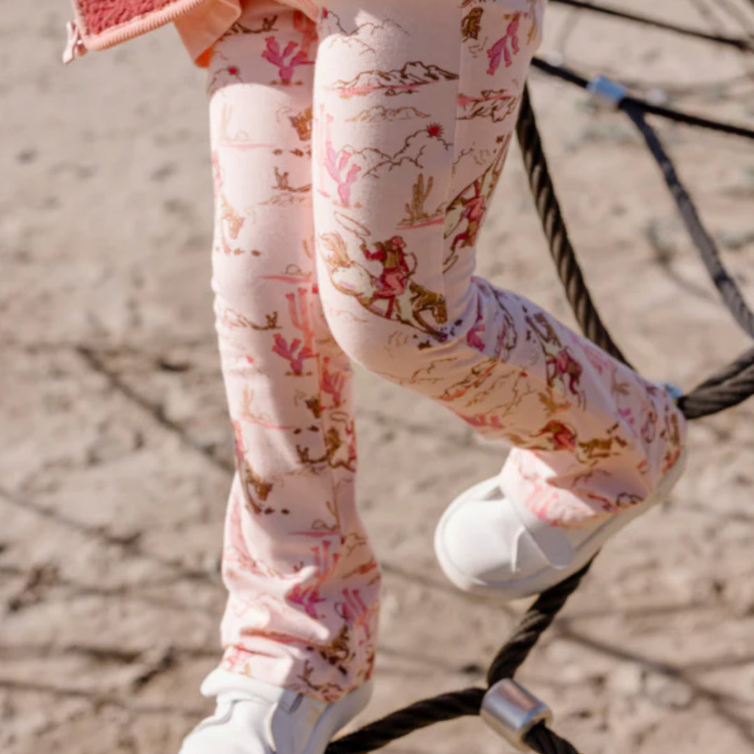 MILKY ROWDY RIDER FLARED LEGGINGS