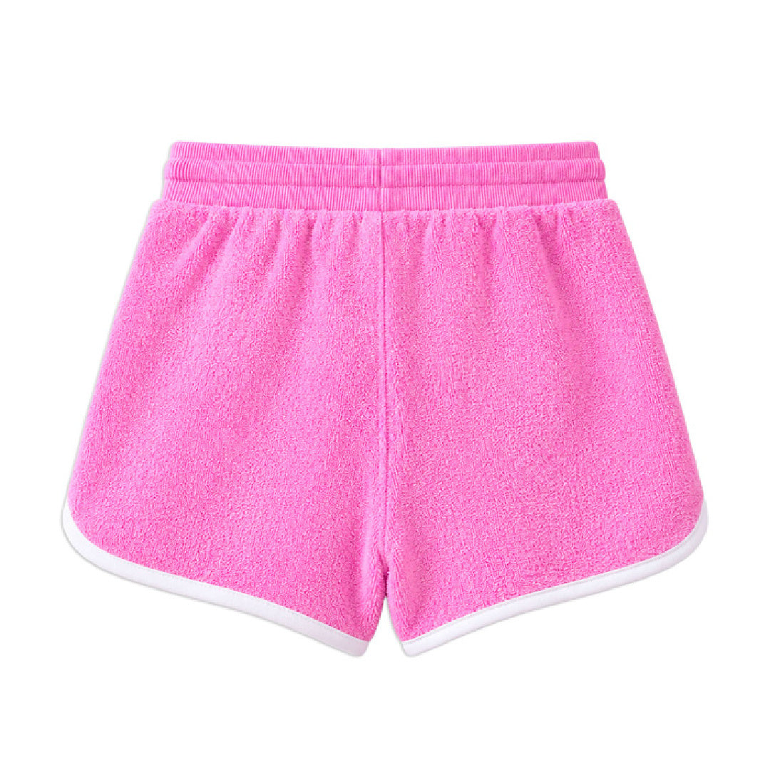 Milky Super Pink Terry Towelling Short