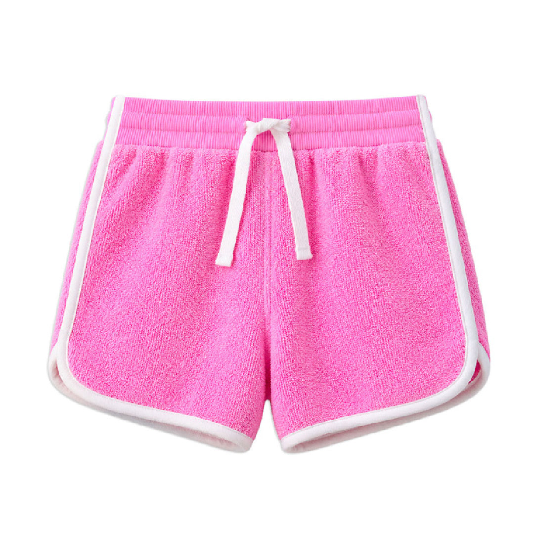 Milky Super Pink Terry Towelling Short