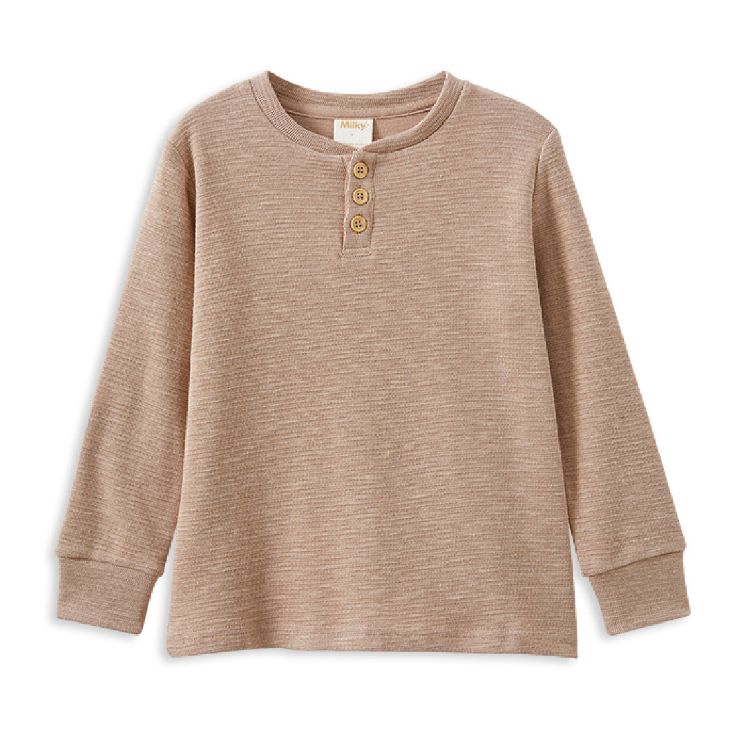 MILKY MOCHA HENLEY