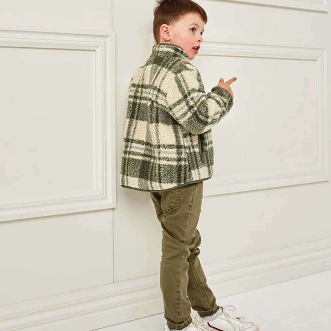 MILKY GREEN DENIM JEANS