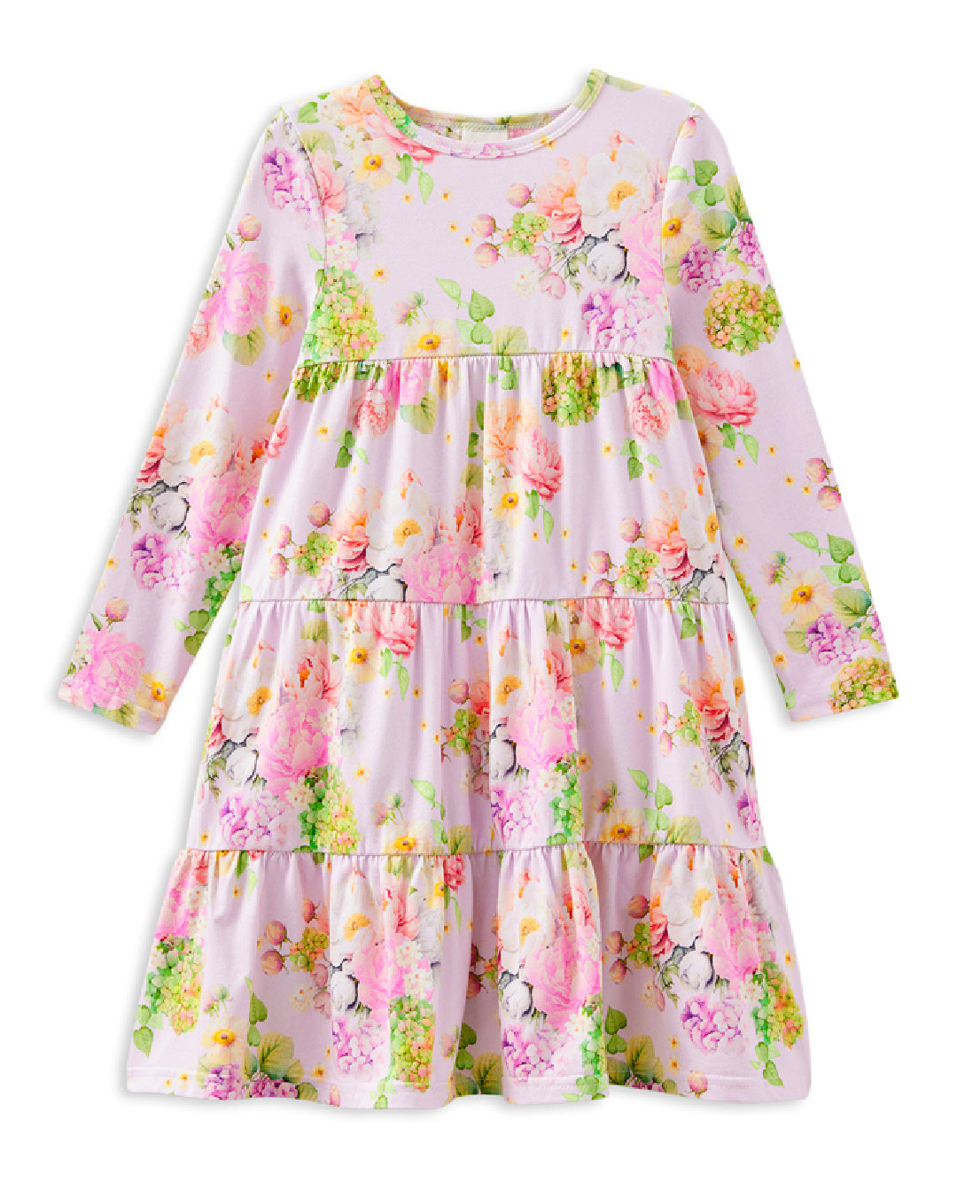 MILKY LILY BELLE TIERED DRESS