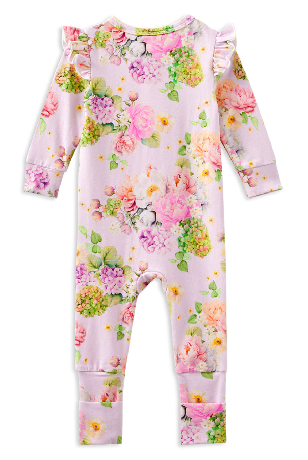 MILKY LILY BELLE ZIP ROMPER