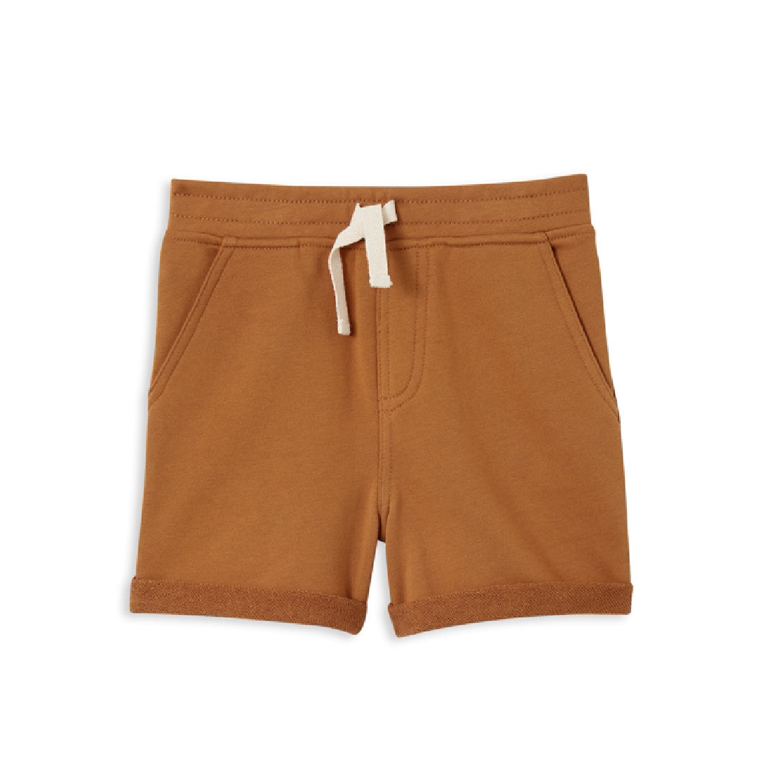 MILKY MAPLE FLEECE SHORTS