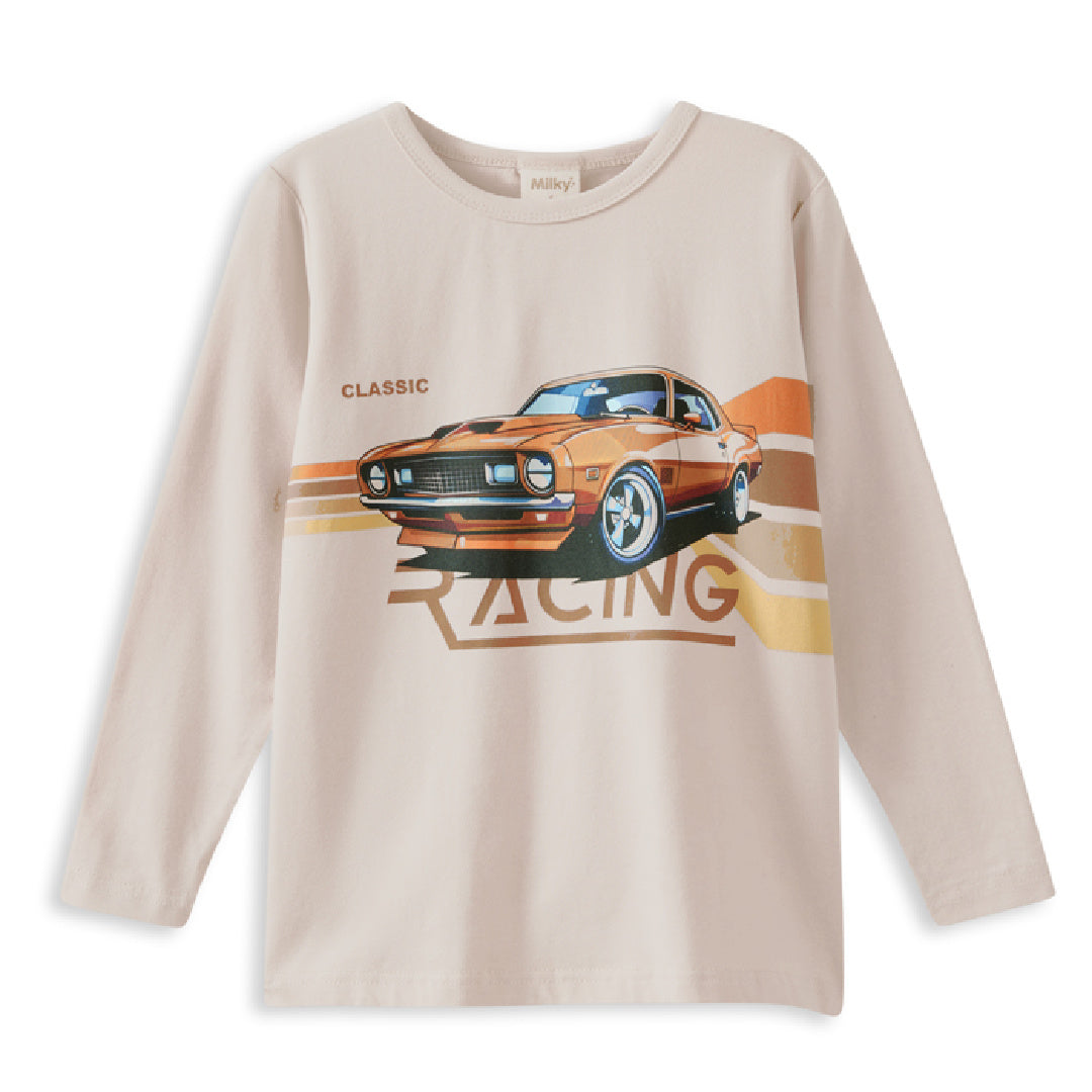 MILKY RETRO RACER TEE