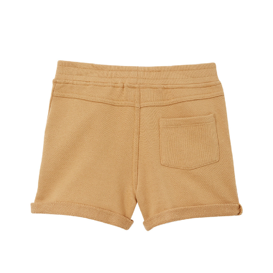 MILKY SAND FLEECE SHORTS