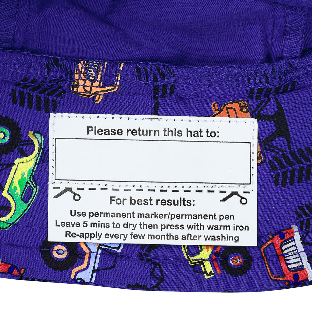 BEDHEAD BABY LEGIONNAIRE HAT - MONSTER TRUCKS