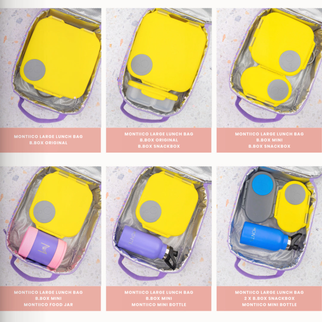 MONTIICO INSULATED LUNCH BAG - SPLAT (LARGER SIZE)