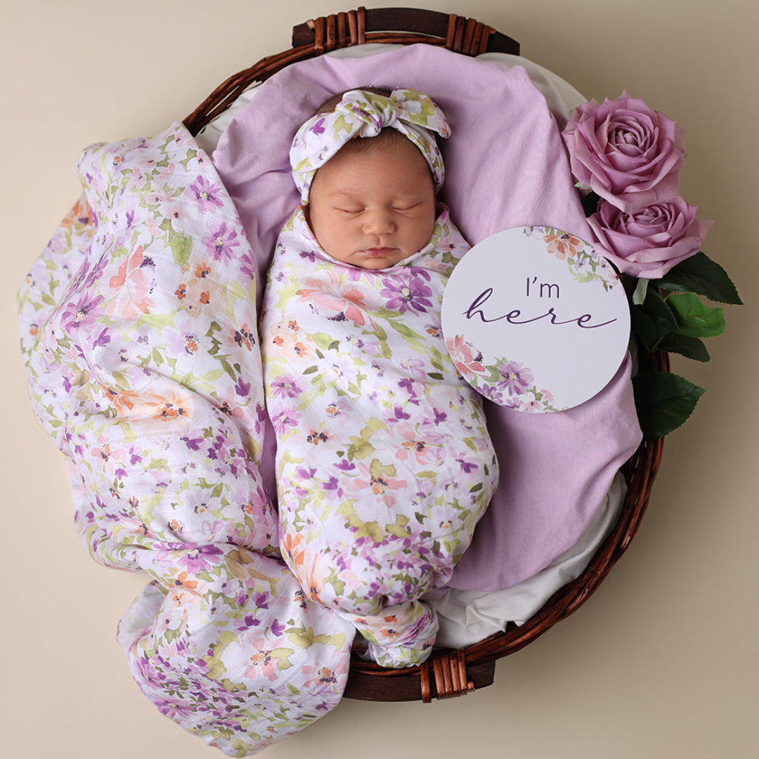 SNUGGLE HUNNY ORGANIC MUSLIN WRAP - ISLA