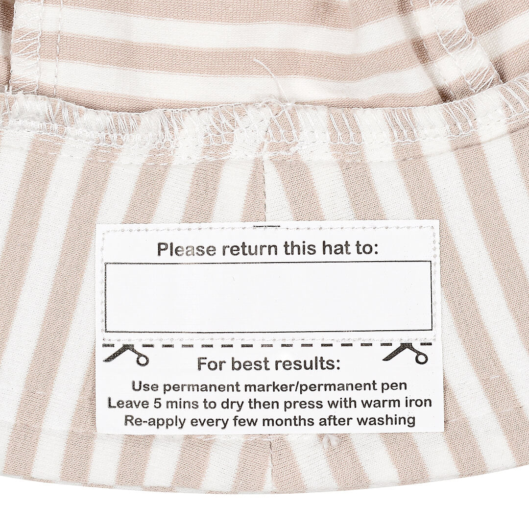 BEDHEAD BABY LEGIONNAIRE HAT - NATURAL STRIPE