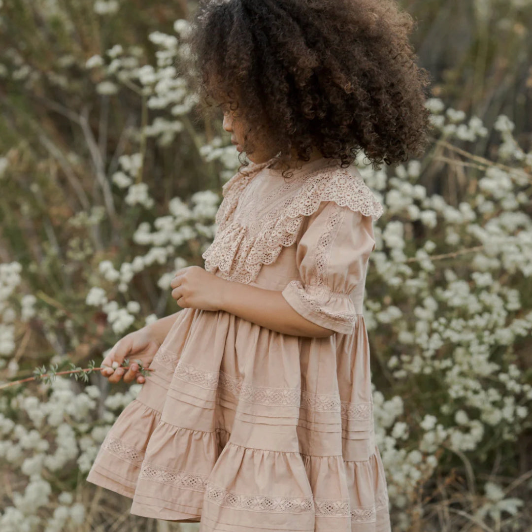 NORALEE GENEVIEVE DRESS - MOCHA