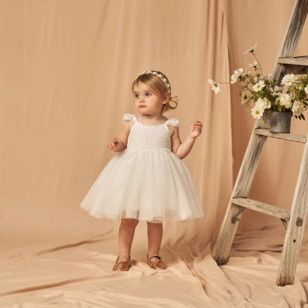 NORALEE CAMILLA DRESS - WHITE