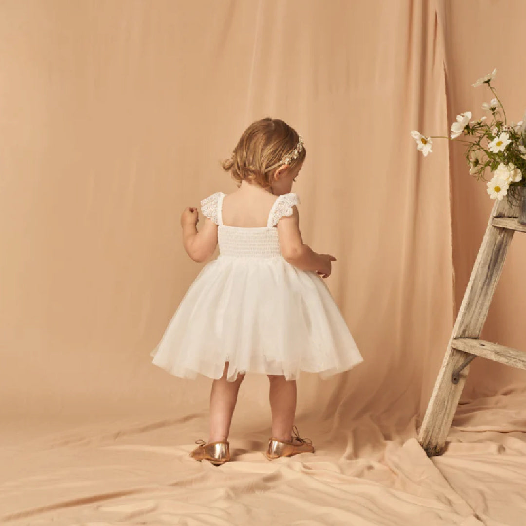 NORALEE CAMILLA DRESS - WHITE