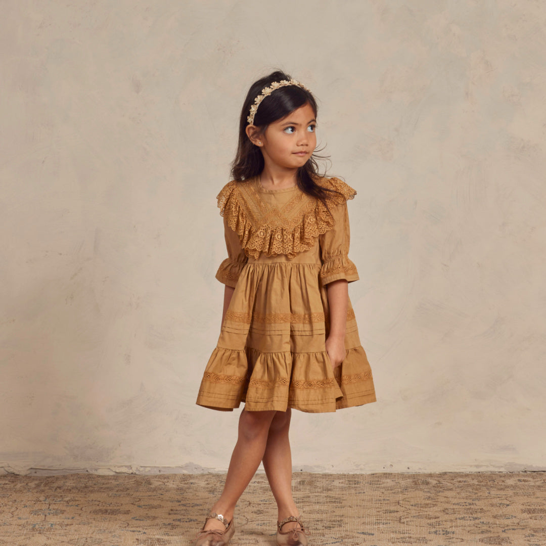 NORALEE GENEVIEVE DRESS - GOLDEN