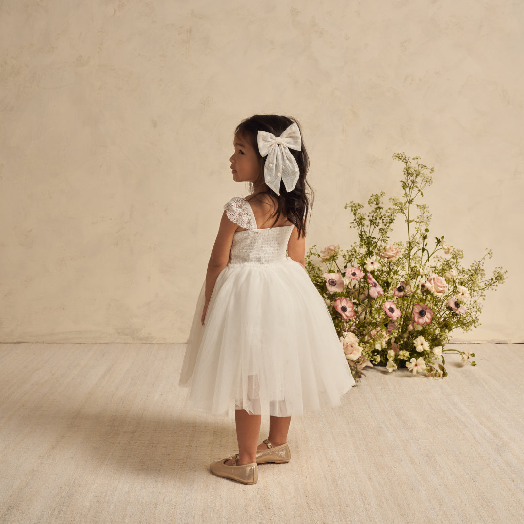 NORALEE CAMILLA DRESS - WHITE