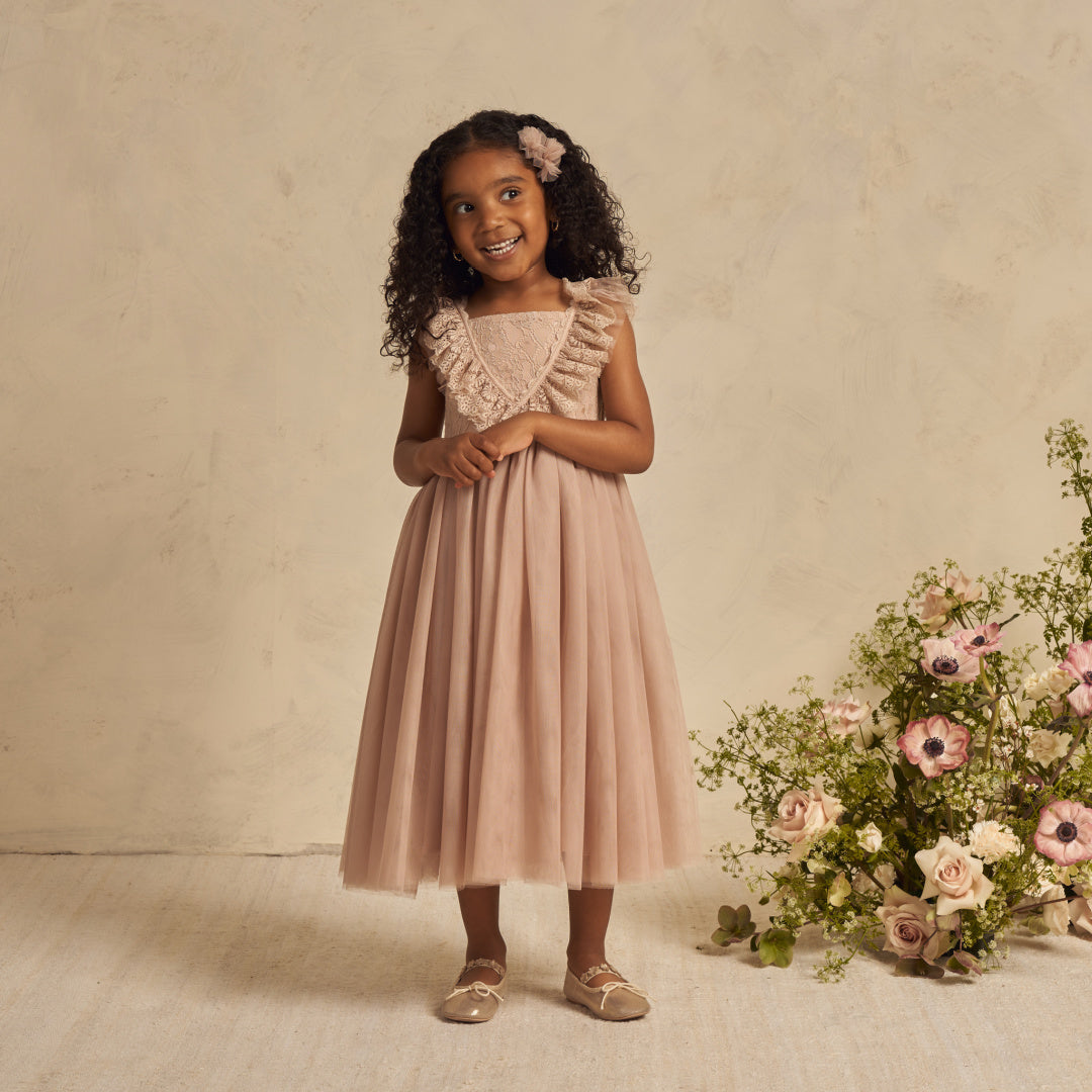 NORALEE DORTHEA  DRESS - ROSE