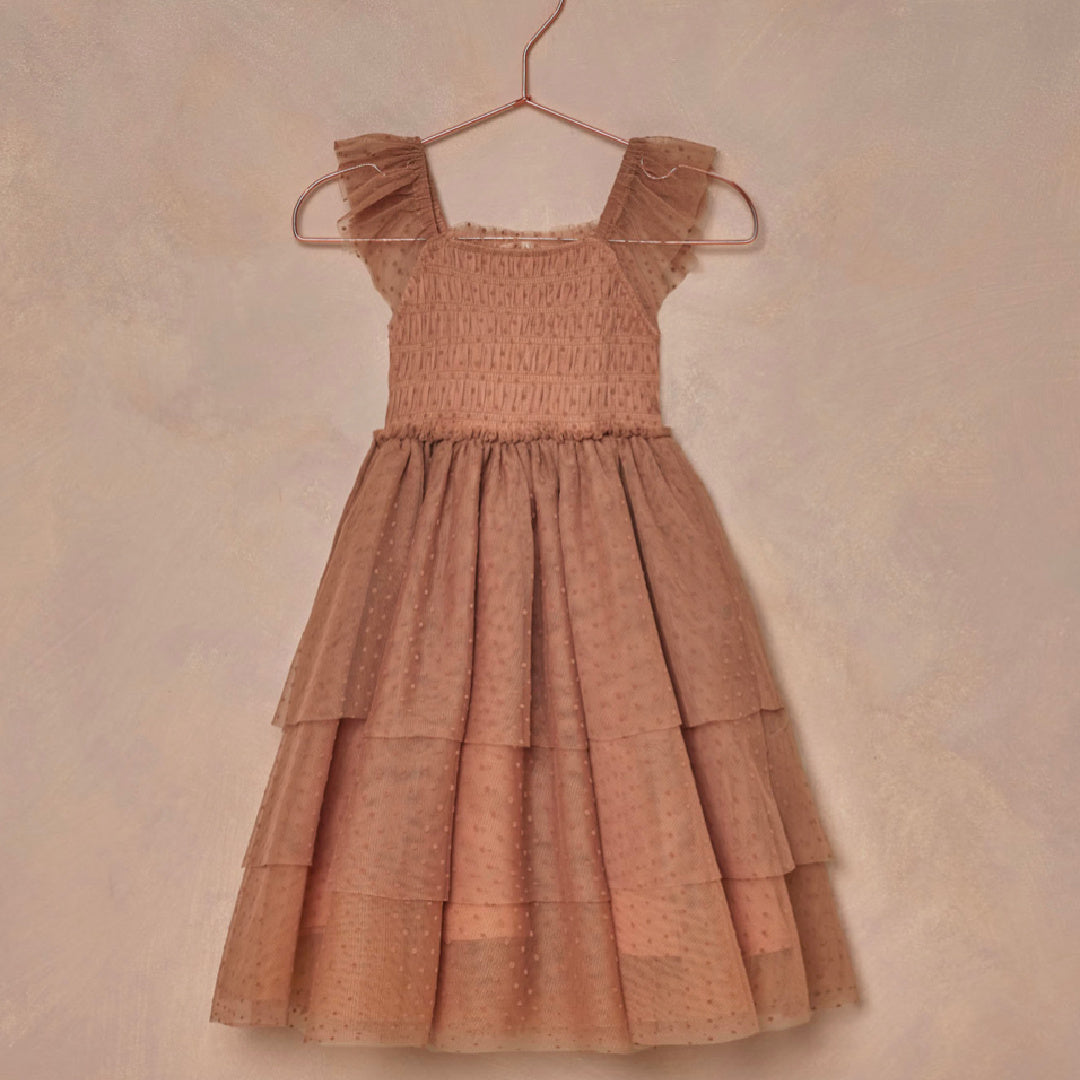 NORALEE VALENTINA DRESS - MOCHA