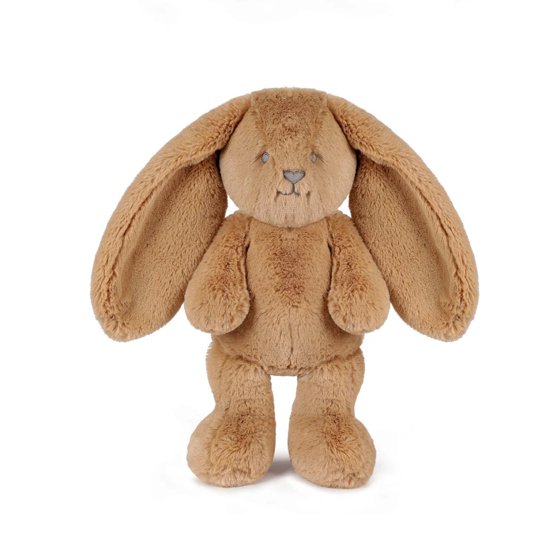 OB DESIGNS BAILEY BUNNY CARAMEL SOFT TOY - 34CM
