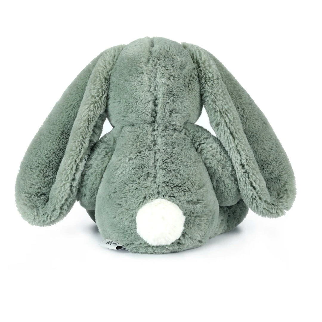 OB DESIGNS BEAU BUNNY SAGE GREEN SOFT TOY - 34CM