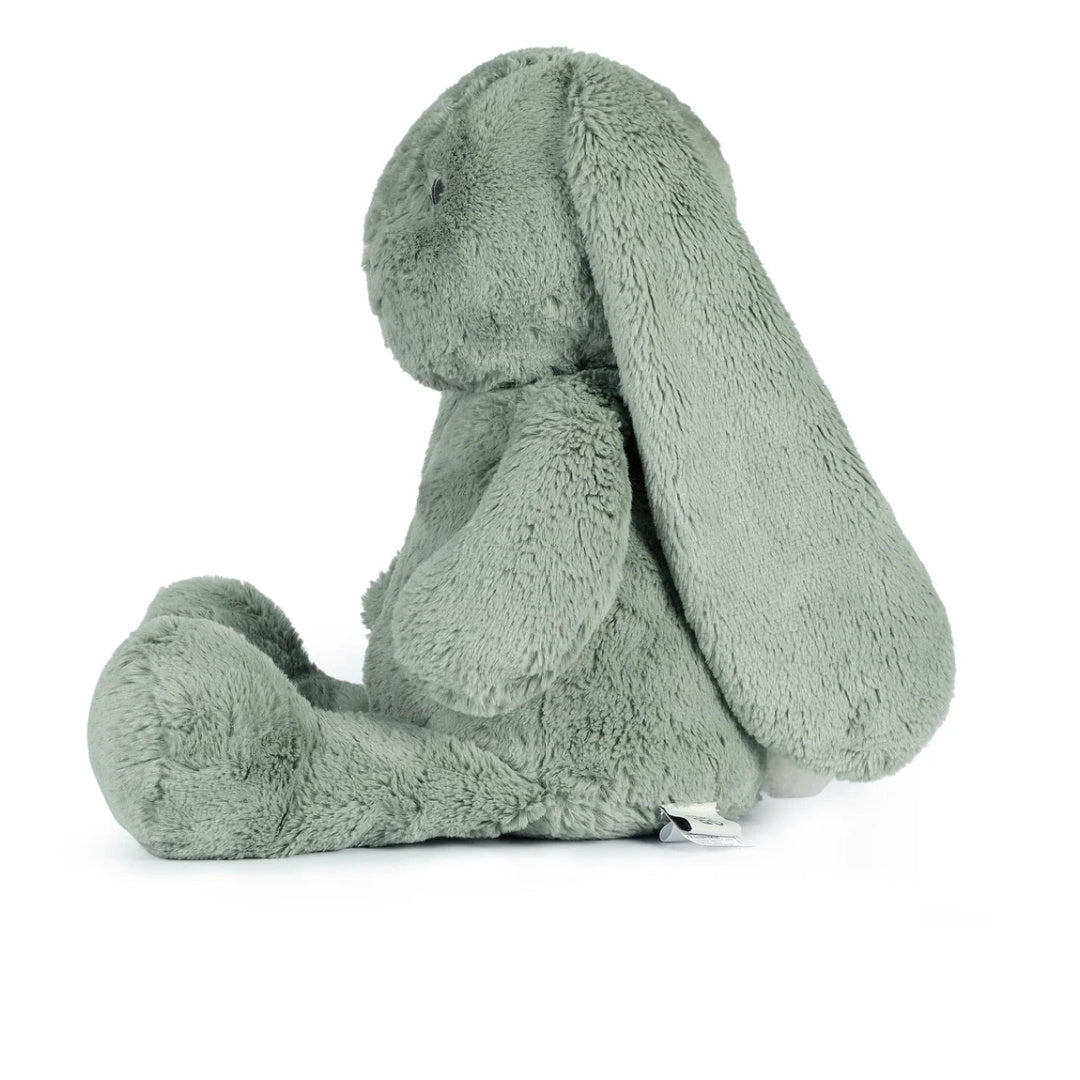OB DESIGNS BEAU BUNNY SAGE GREEN SOFT TOY - 34CM