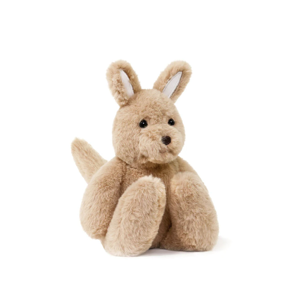 OB DESIGNS LITTLE KIP KANGAROO SOFT TOY (VEGAN ANGORA) - 25CM