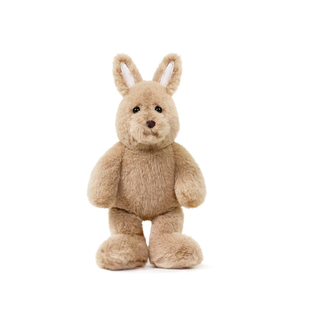 OB DESIGNS LITTLE KIP KANGAROO SOFT TOY (VEGAN ANGORA) - 25CM