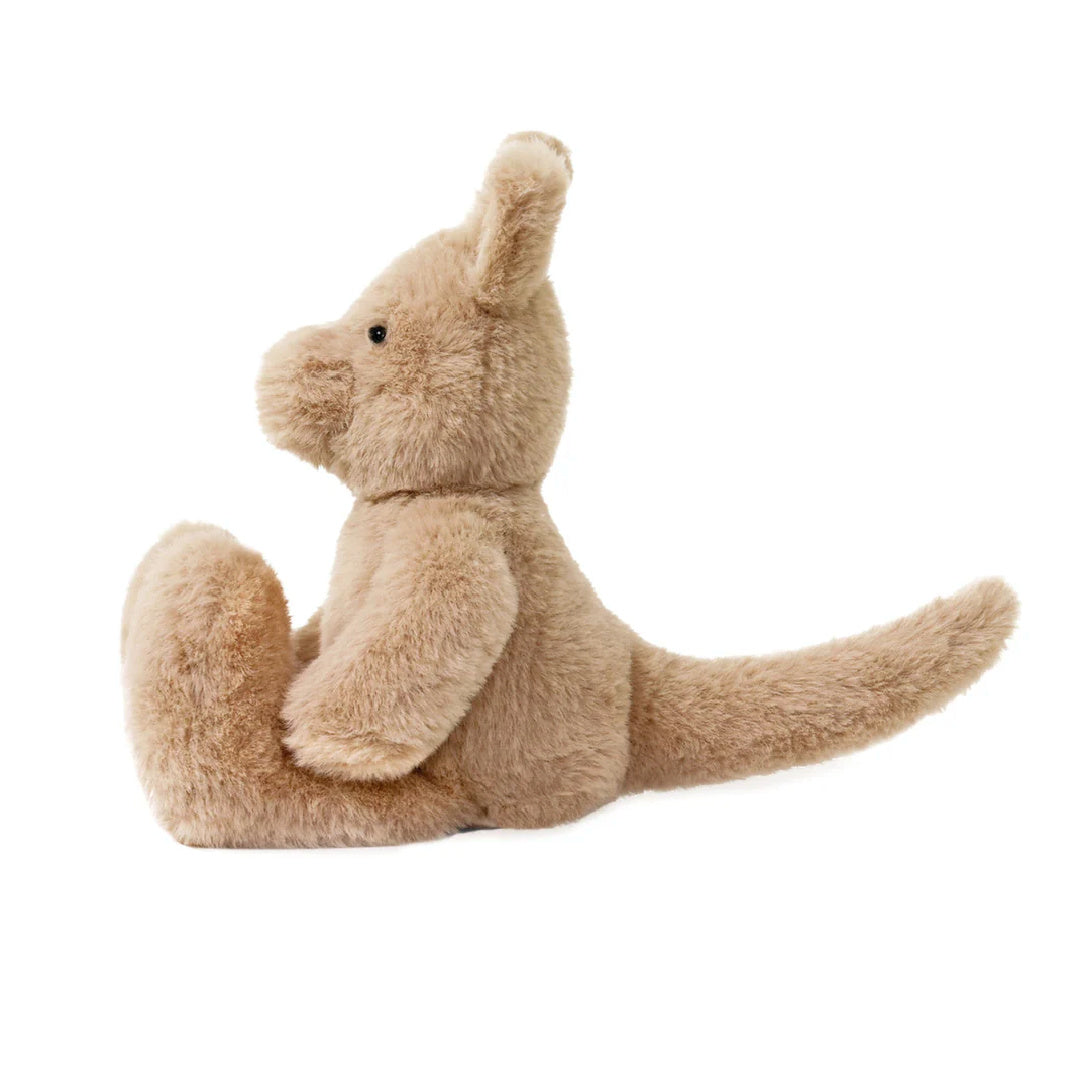 OB DESIGNS LITTLE KIP KANGAROO SOFT TOY (VEGAN ANGORA) - 25CM