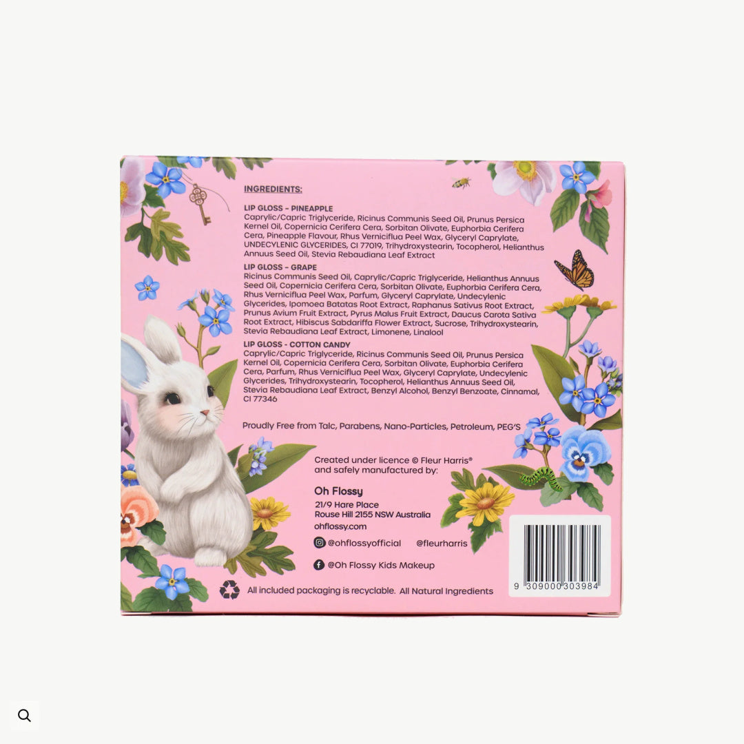 OH FLOSSY X FLEUR HARRIS -  GARDEN OF DREAMS COLLECTION LIP GLOSS SET