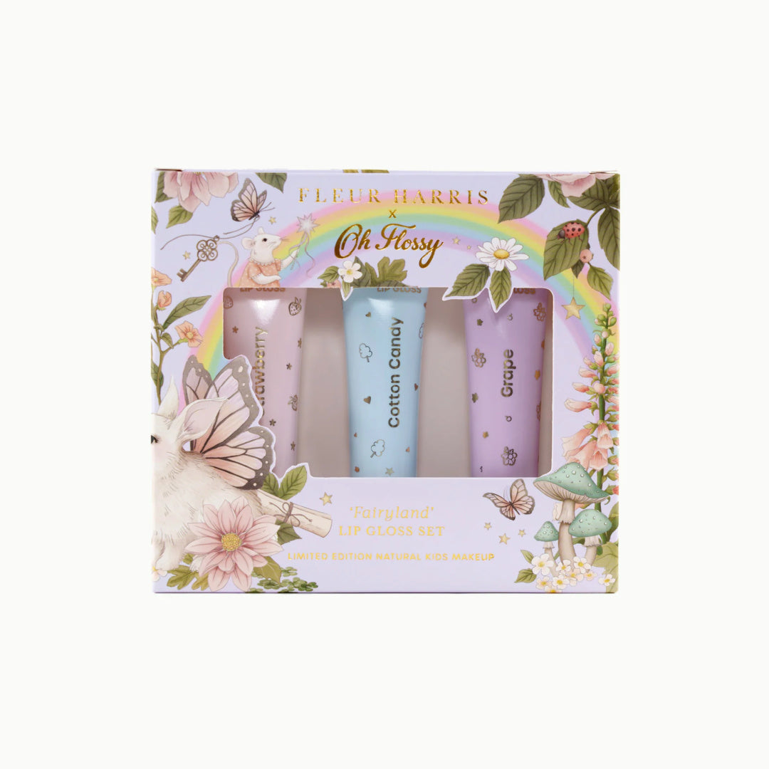 OH FLOSSY X FLEUR HARRIS - FAIRYLAND COLLECTION LIP GLOSS SET