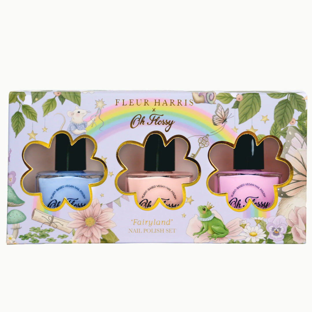 OH FLOSSY X FLEUR HARRIS - FAIRYLAND COLLECTION NAIL POLISH SET