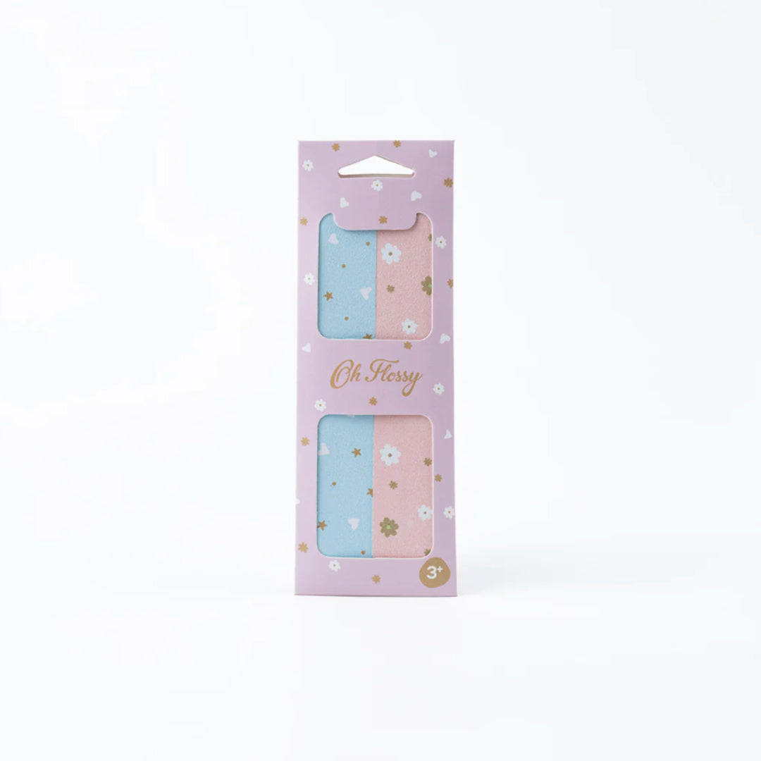 OH FLOSSY KIDS NAIL FILES - 2 PACK