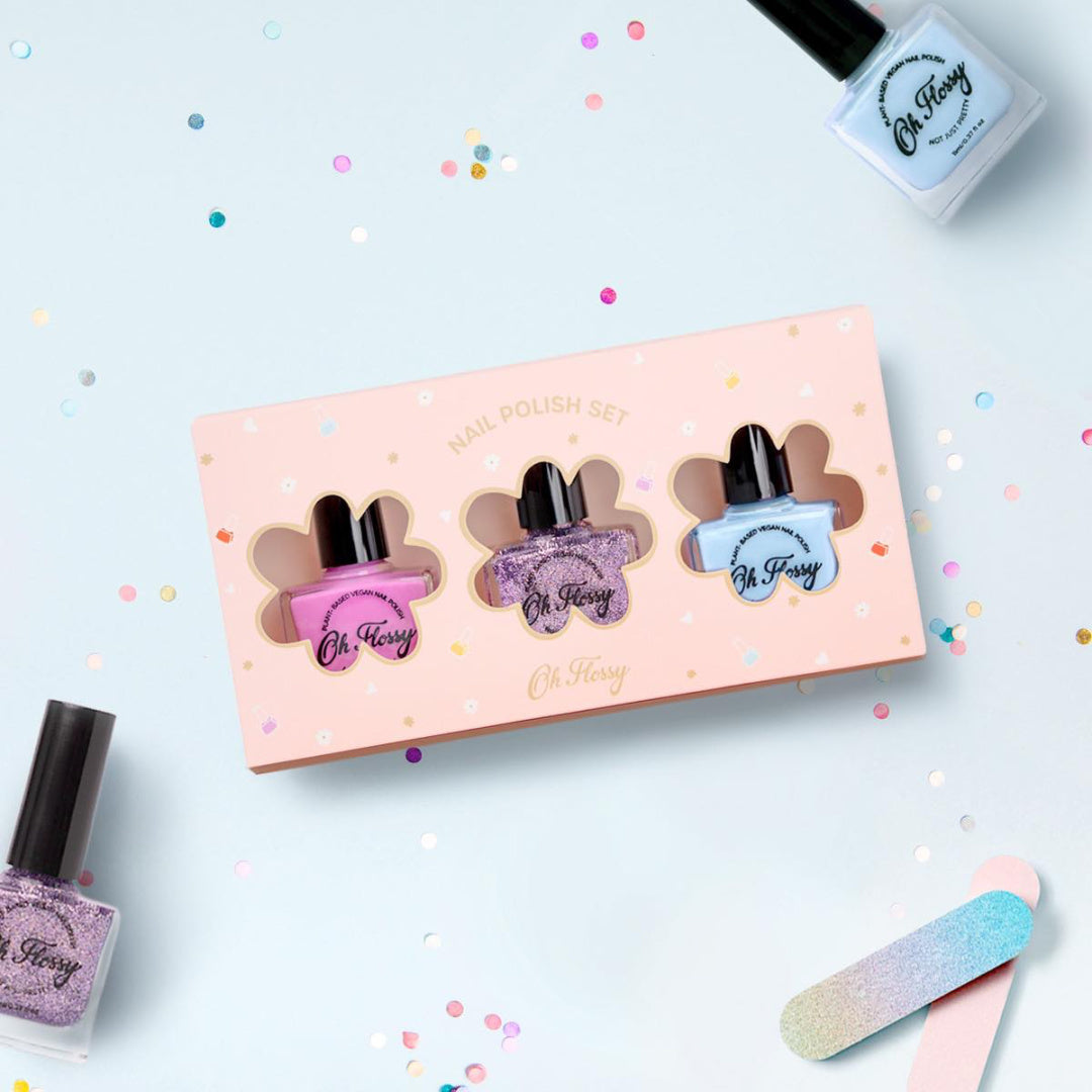 OH FLOSSY STORYTIME NAIL POLISH SET