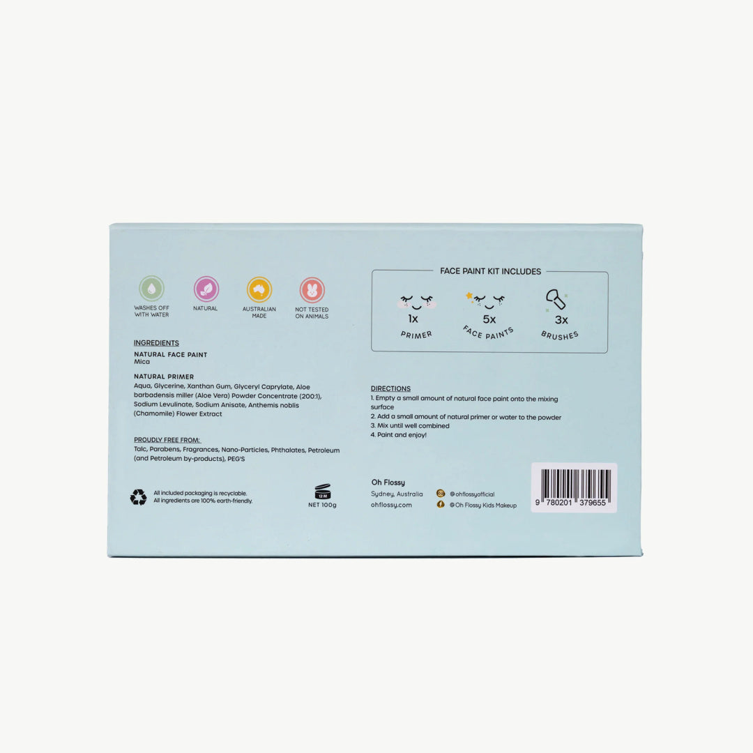 OH FLOSSY WILD WONDERS FACE PAINT SET